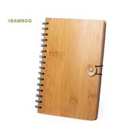 TACCUINO IN BAMBOO CON CHIUSURA